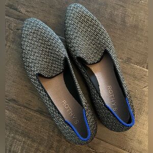 Rothy's The Almond Loafer l Sparkle Herringbone pattern | Size 7